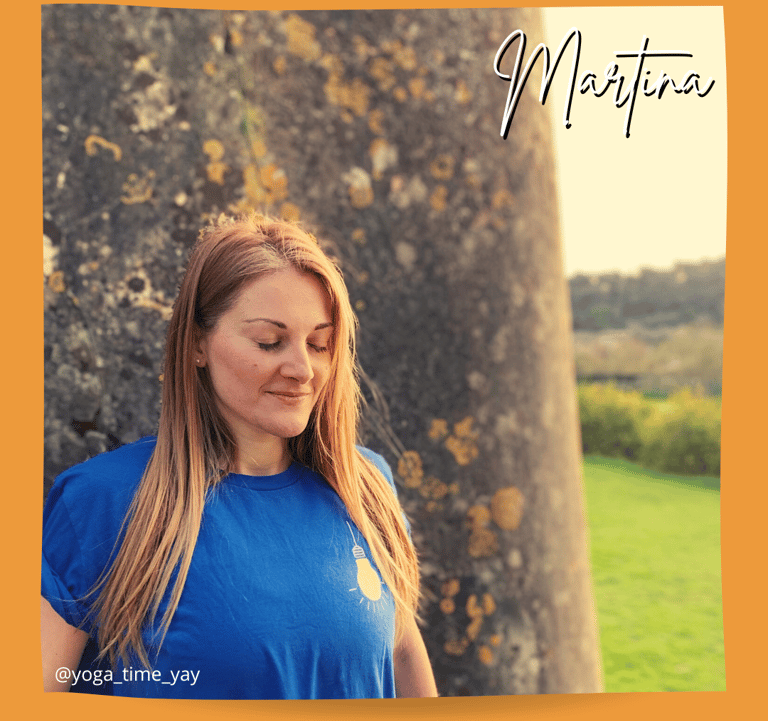 Yoga teacher in Lisbon.