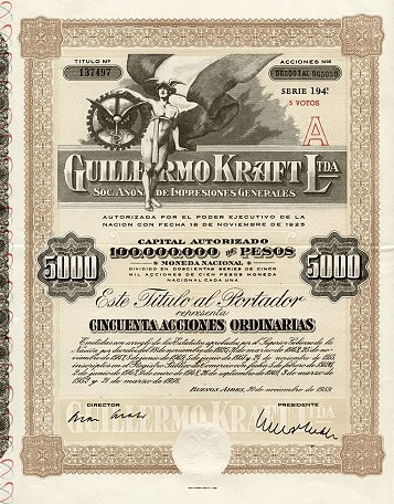 Guillermo Kraft imprenta