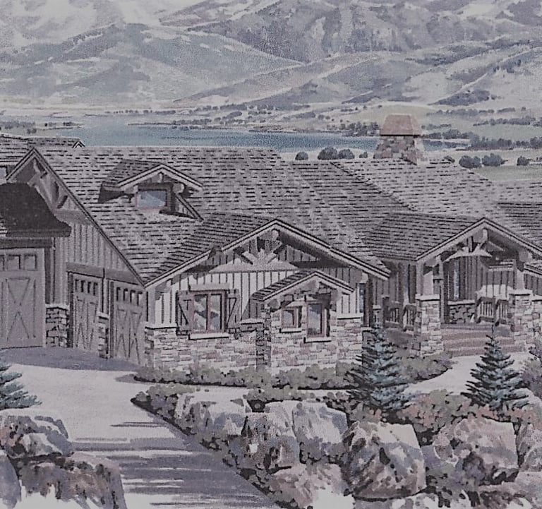 Elkhorn Timber Frame Mountain Home, Eden, Utah