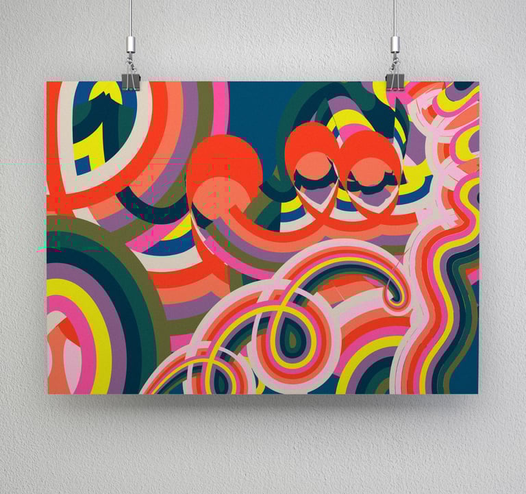 digital abstract artwork
