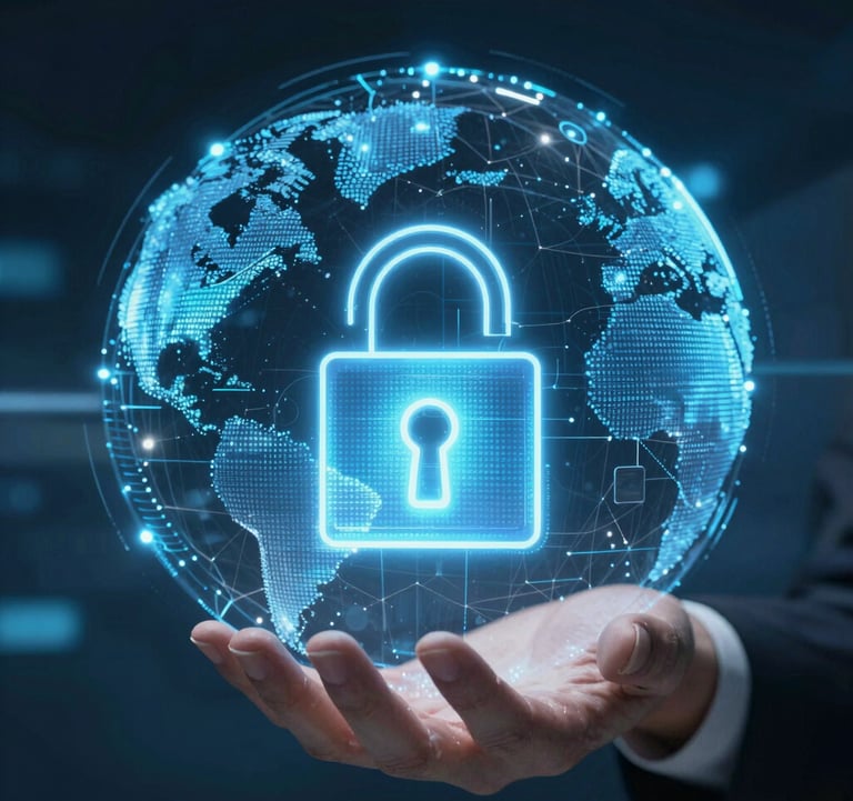 a computer with a white screen sitting on a table