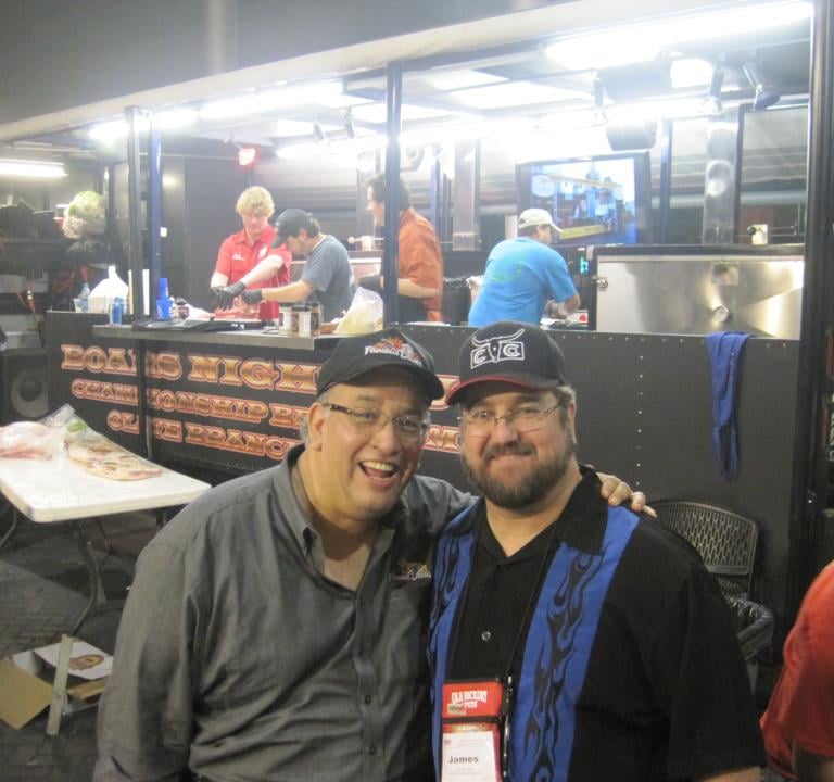 James and Dave Anderson (Famous Dave's) NBBQA Mobile 2013