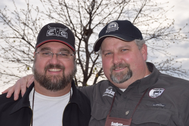 James and Mark Lambert (Sweet Swine O' Mine) NBBQA San Marcos 2014