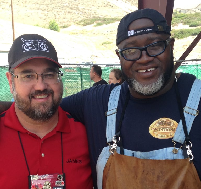 James and Mo Cason (Ponderosa - Mo Cason BBQ) Norco Horsetown Brew n Q 2015