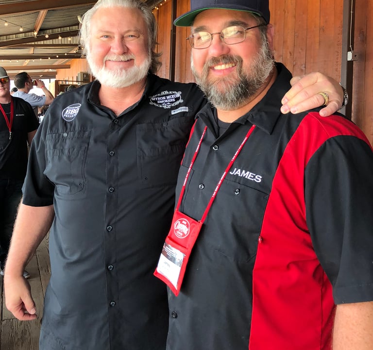 James and Myron Mixon (Jack's Old South BBQ) NBBQA Ft. Worth, TX 2018
