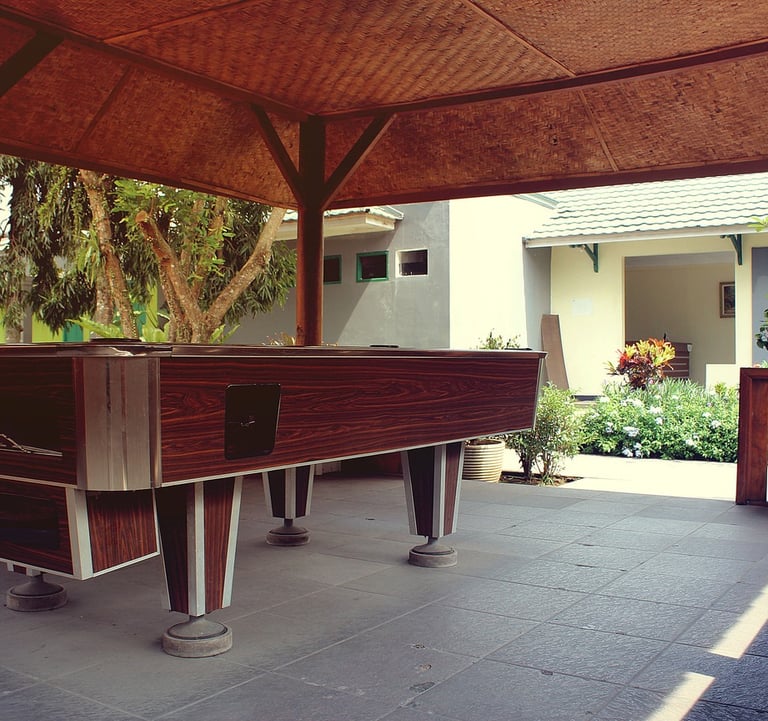 Billiard at GRIYA SAWAH LEGA - VILLA BUNGALOW RESORT