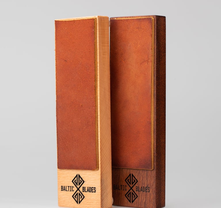 baltic Blades leather strops for sharpening