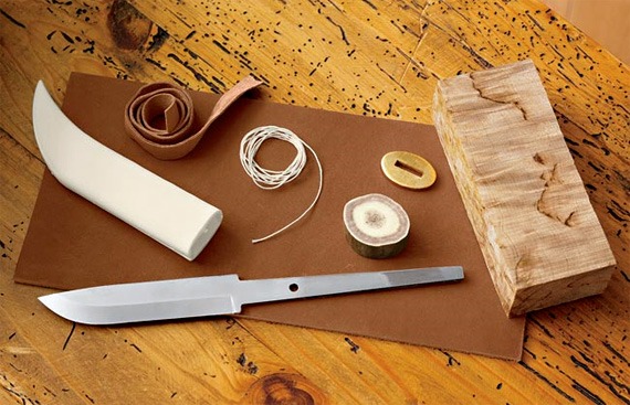 knife making parts, handle material, blade bolster