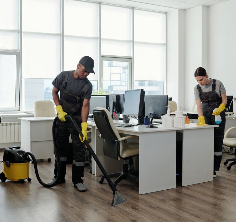 Nettoyage de bureaux professionnel pour un espace de travail impeccable dans votre entreprise