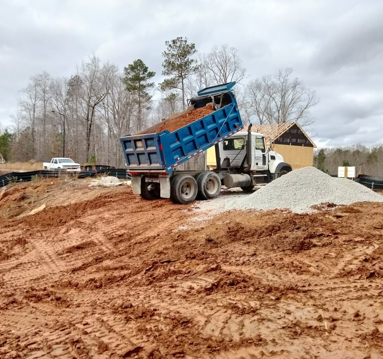 Lot Clearing in Rockmart GA by North Georgia Clearing and Excavation LLC