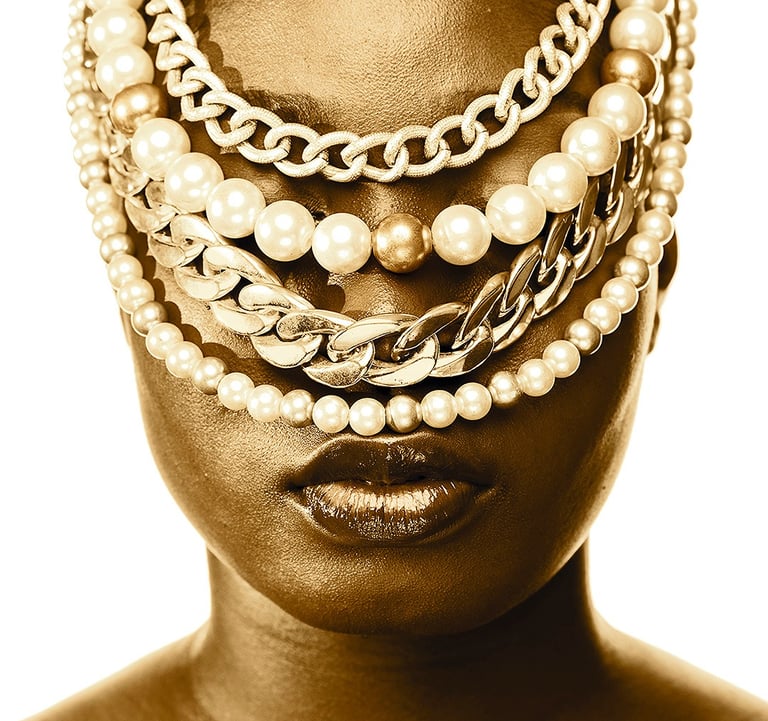 BLACK GOLD AN IMAGE BY KINGANDJOHNSON TEMIDAYO JOHNSON PART OF NFT COLLECTION 