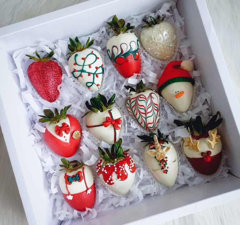 fresas navideñas Pereira