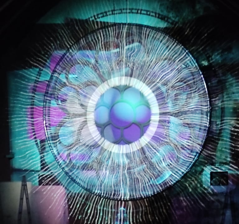 Comme un oeil hypnotisé symbolisant le travail en RITMO avec les mouvements oculaires