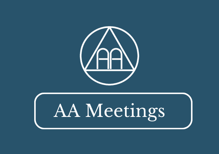 Link to AA Meetings schedule page.