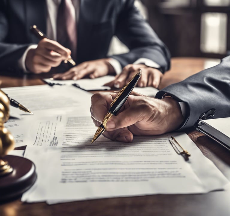 people sitting on chair in front of table while holding pens during daytime
