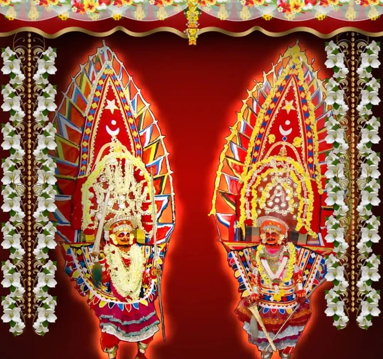 Arasu Daiva Sri Poomani Kinnimani of Sri Kshetra Ambiladka