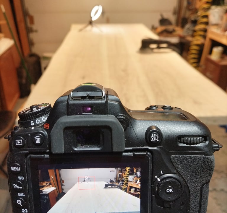 Ash Counter top, Sanding in progress