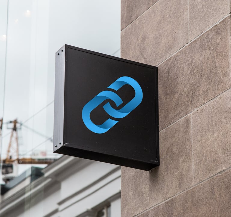 Logo CryptoFeel sur enseigne