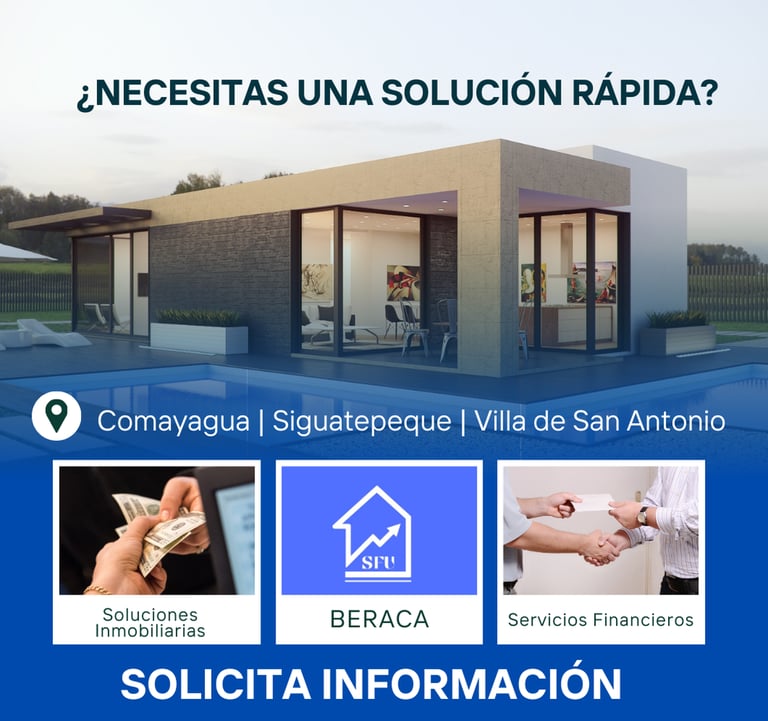 Promoción de Inversiones Inmobiliarias Beraca en Comayagua