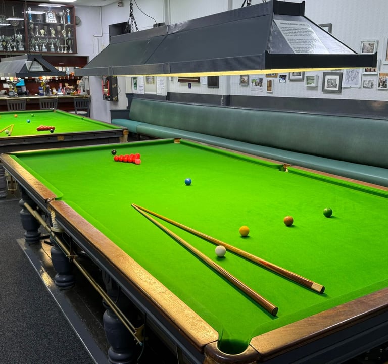 Snooker tables