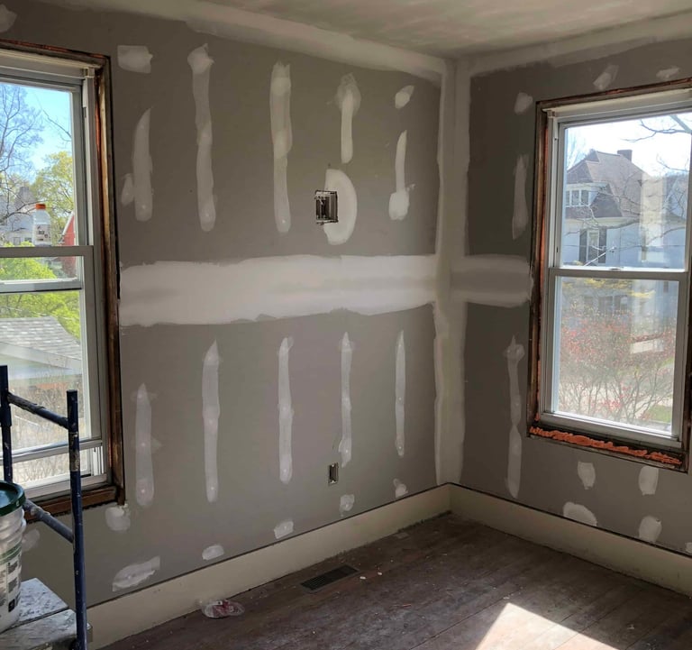 drywall installation in holyoke ma bedroom