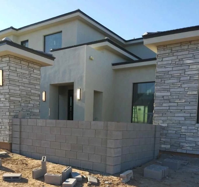 Courtyard/Patio Wall