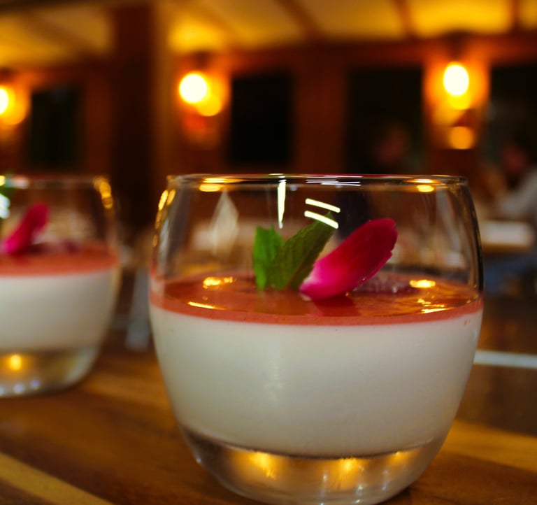 panacotta rose nectarine
