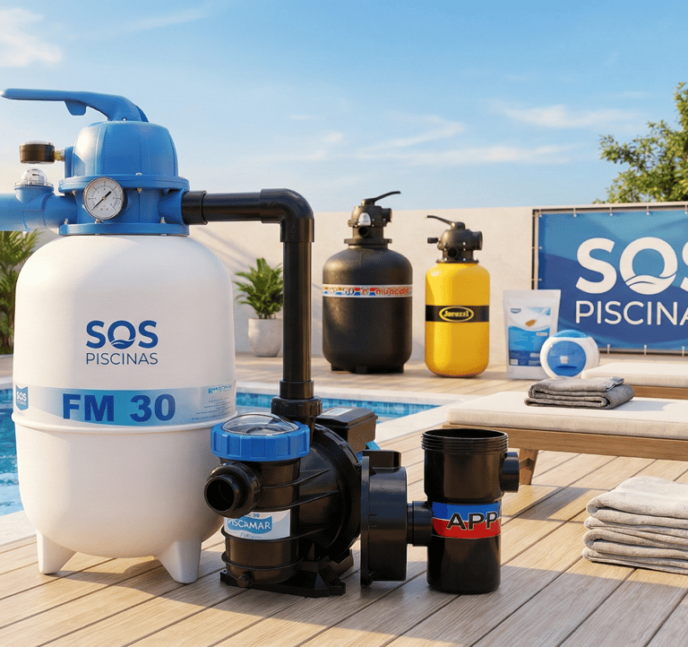 Filtros de piscina em Jacarepaguá