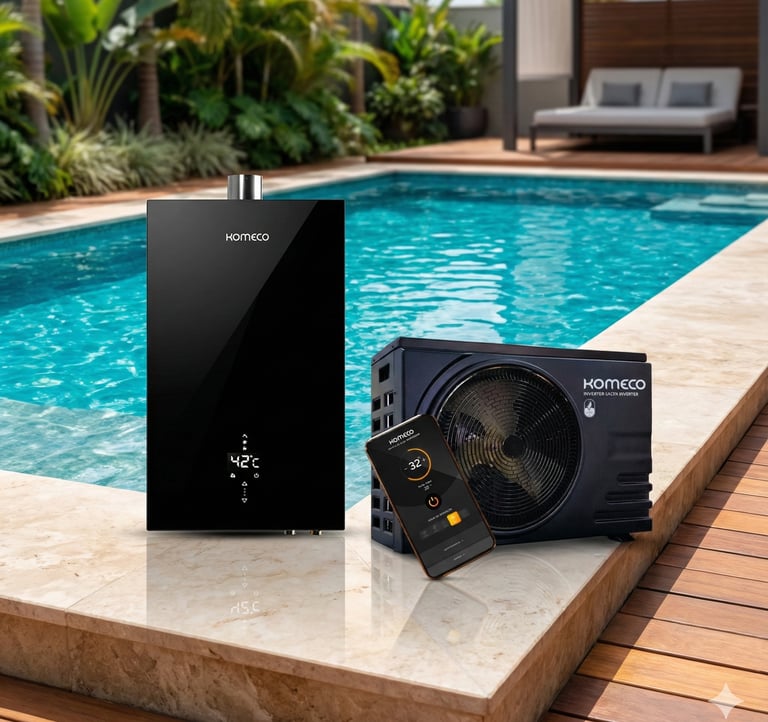 Aquecedores de piscina no Anil