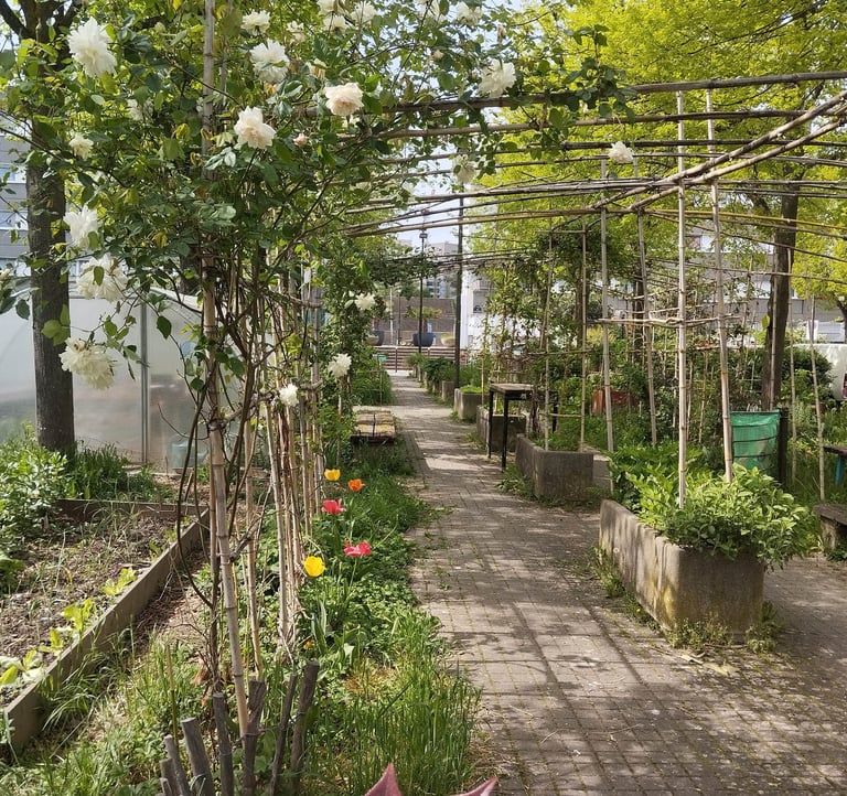 Jardin place Pablo Picasso Villejuif