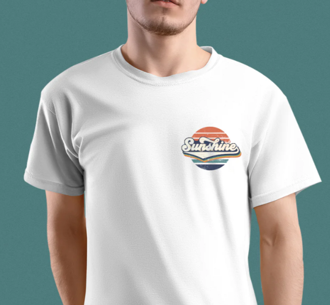 Uniformes personalizados para empresas en Panamá, con logotipos estampados en DTF textil de alta cal