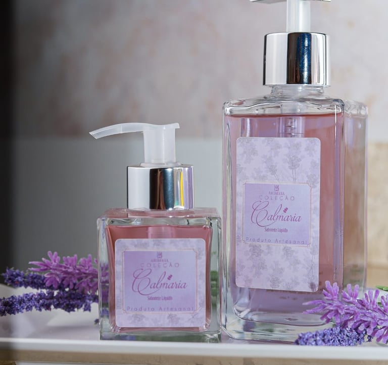rótulos personalizados de produtos de saboaria artesanal