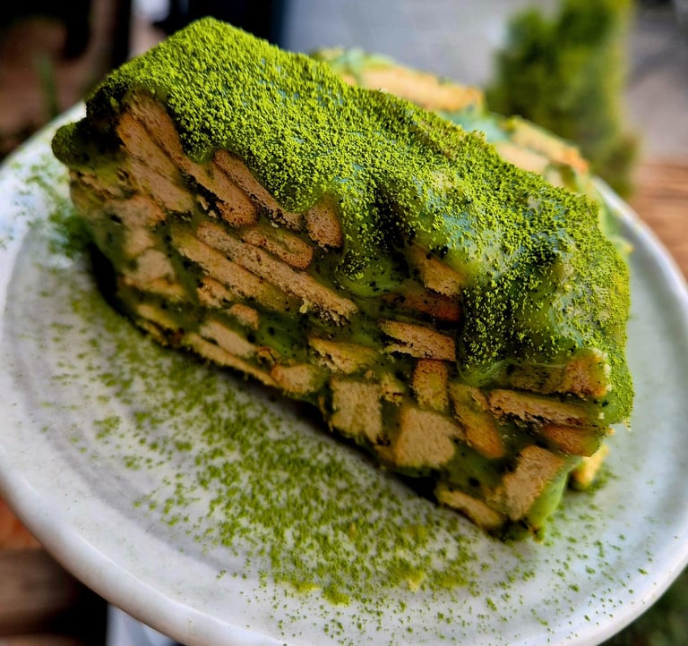 tinginys receptas su matcha, matcha, organine matcha