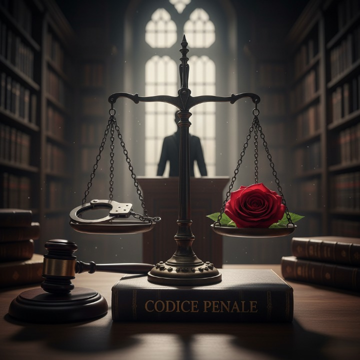 Bilancia della giustizia del diritto penale