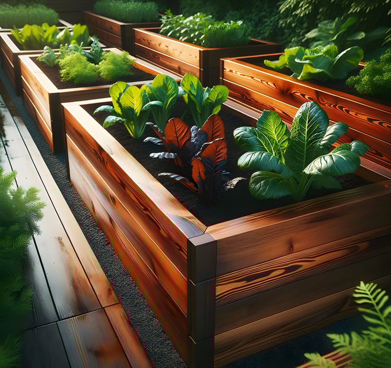 prepper organic raised bed gardening