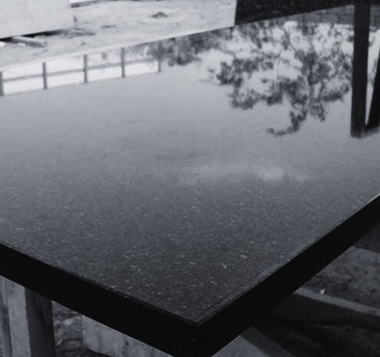 polish finish granite slab