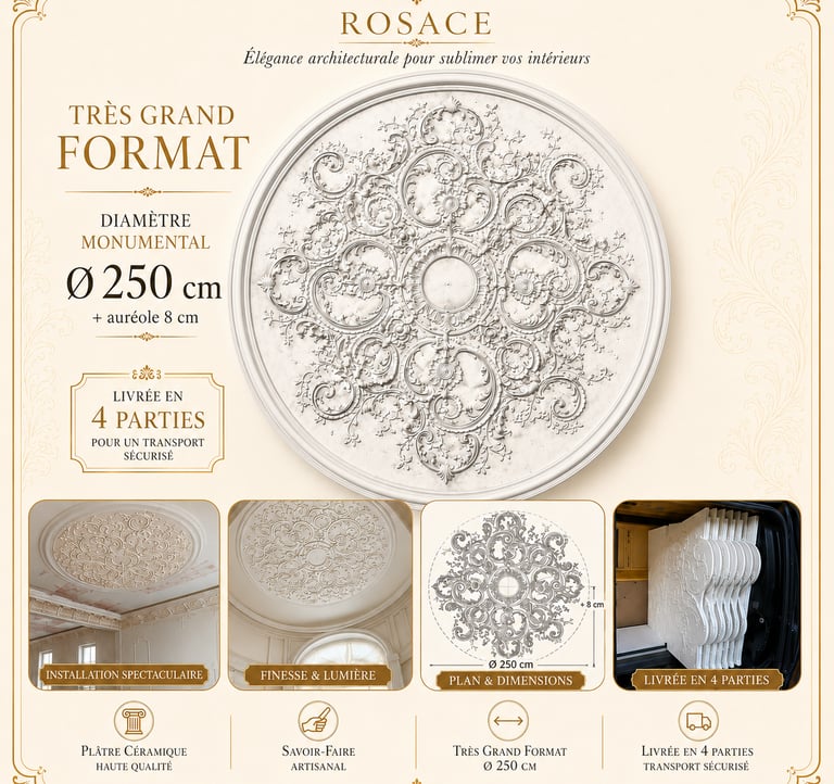 Rosace 250 cm