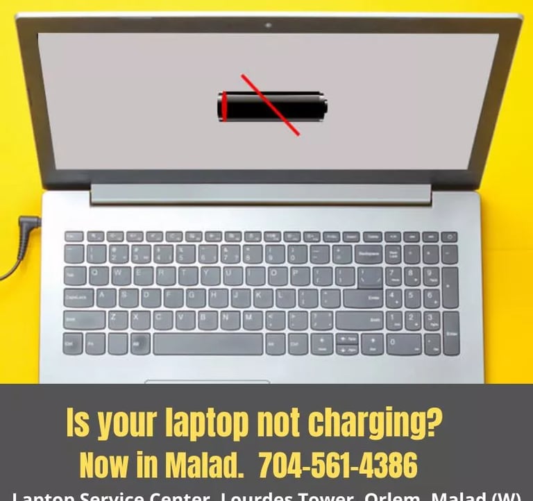 laptop not charging