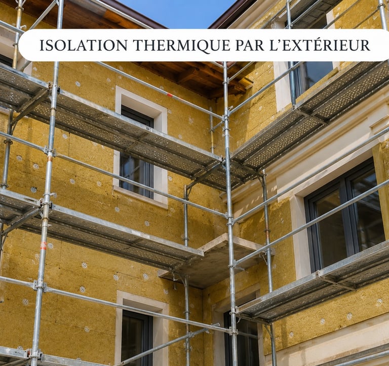 Inertie thermique et isolation extérieure de façade