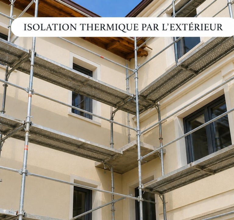 Quelle finition pour une isolation extérieure (ITE)