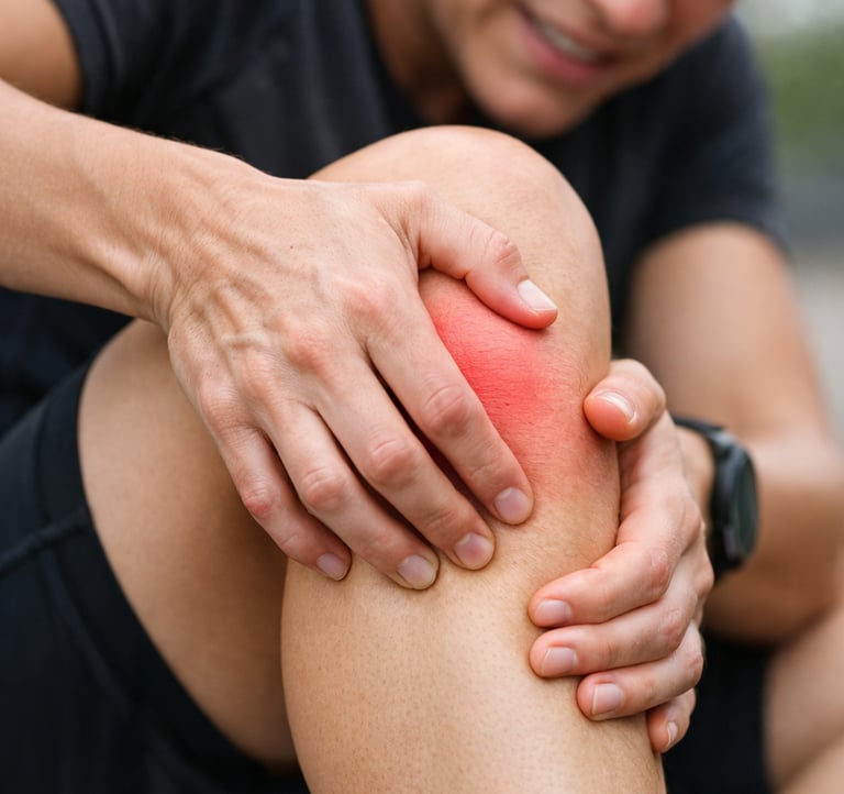 douleur du genou pendant la marche
