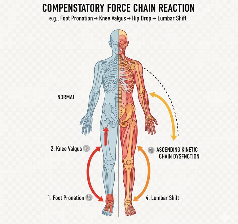 The Kinetic Chain of Biomechanical Compensation