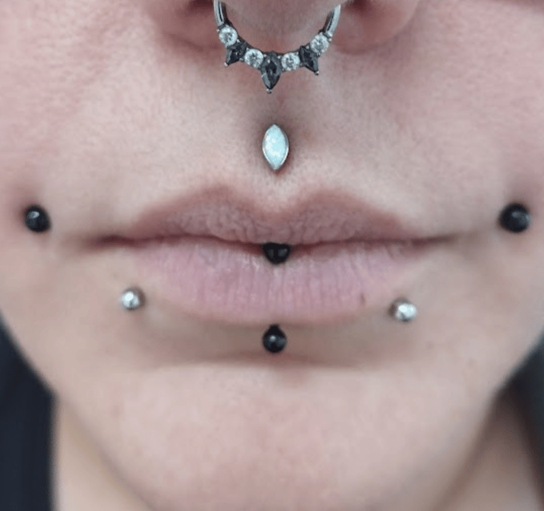 piercing pau medusa labret septum