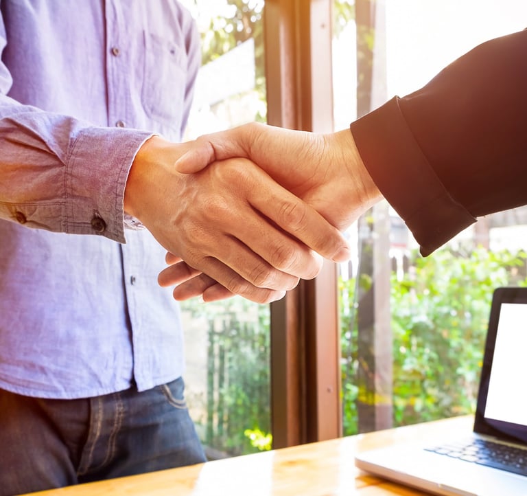 Accompagnement d'un porteur de projet, conclusion d'une affaire