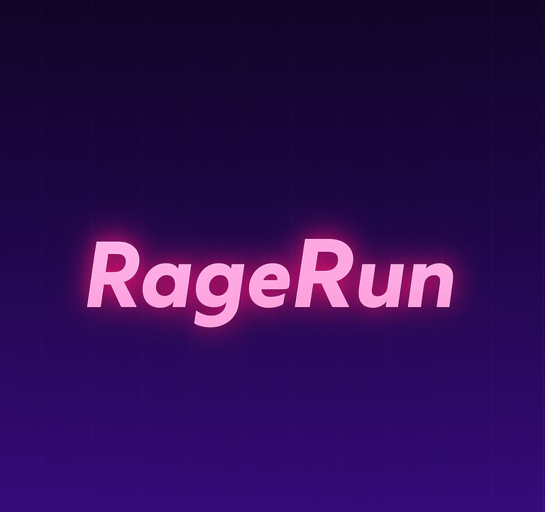 Rage run, rage run webgame