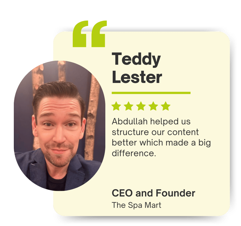 The Spa Mart partner logo for SEO and website optimization