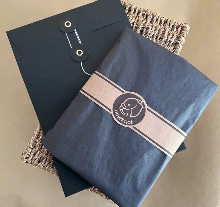 Sustainable Noseknot packaging