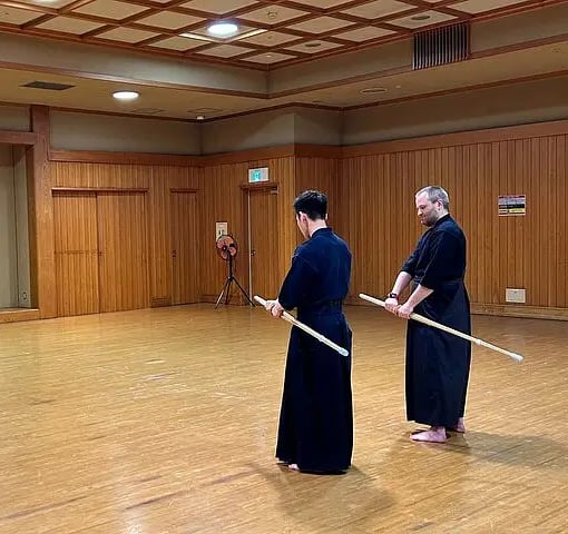 Kendo training