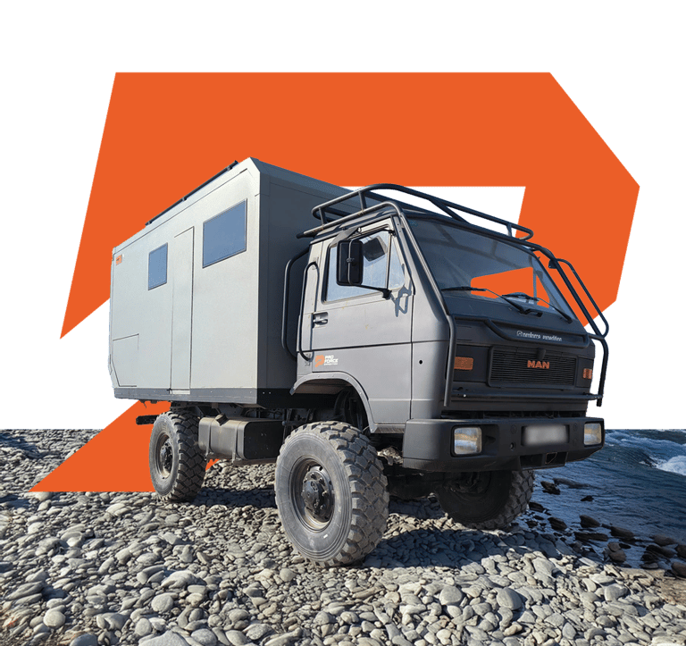 expedition vehicle 4x4 motorhome