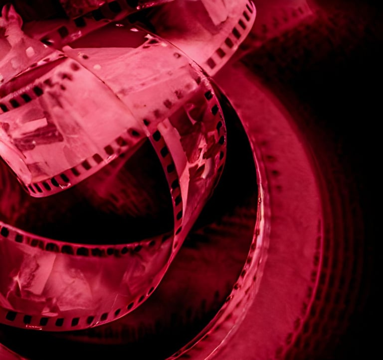 “The Anthology of Cinema: Horror” by Sarah Melland showing genre branding